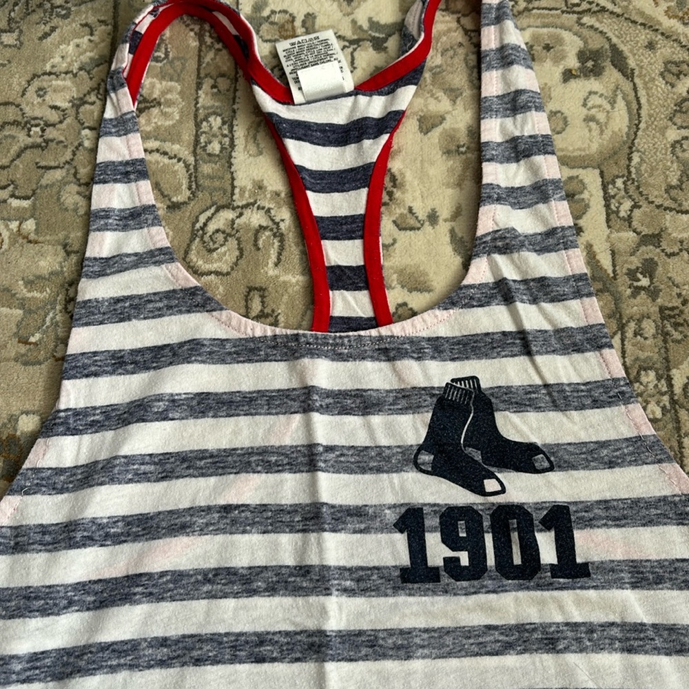Pink Boston Red Sox Tank